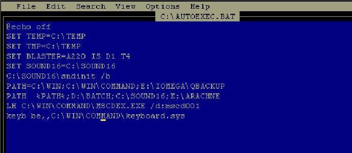What Were AUTOEXEC.BAT and CONFIG.SYS? (And How They Worked)