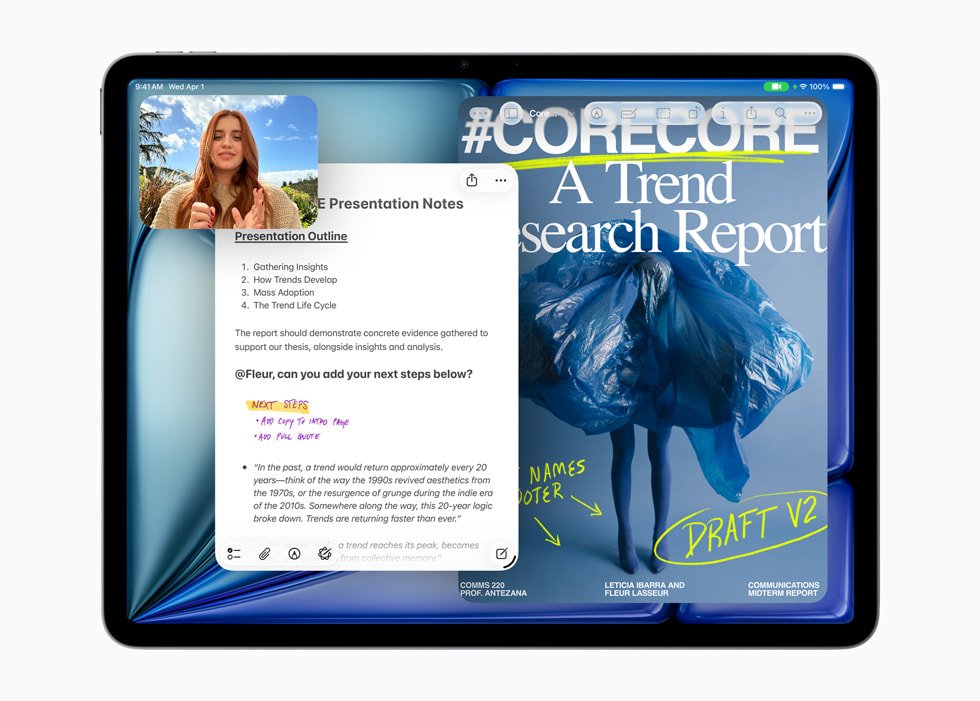 Apple introduces the new iPad Air, powered by M4