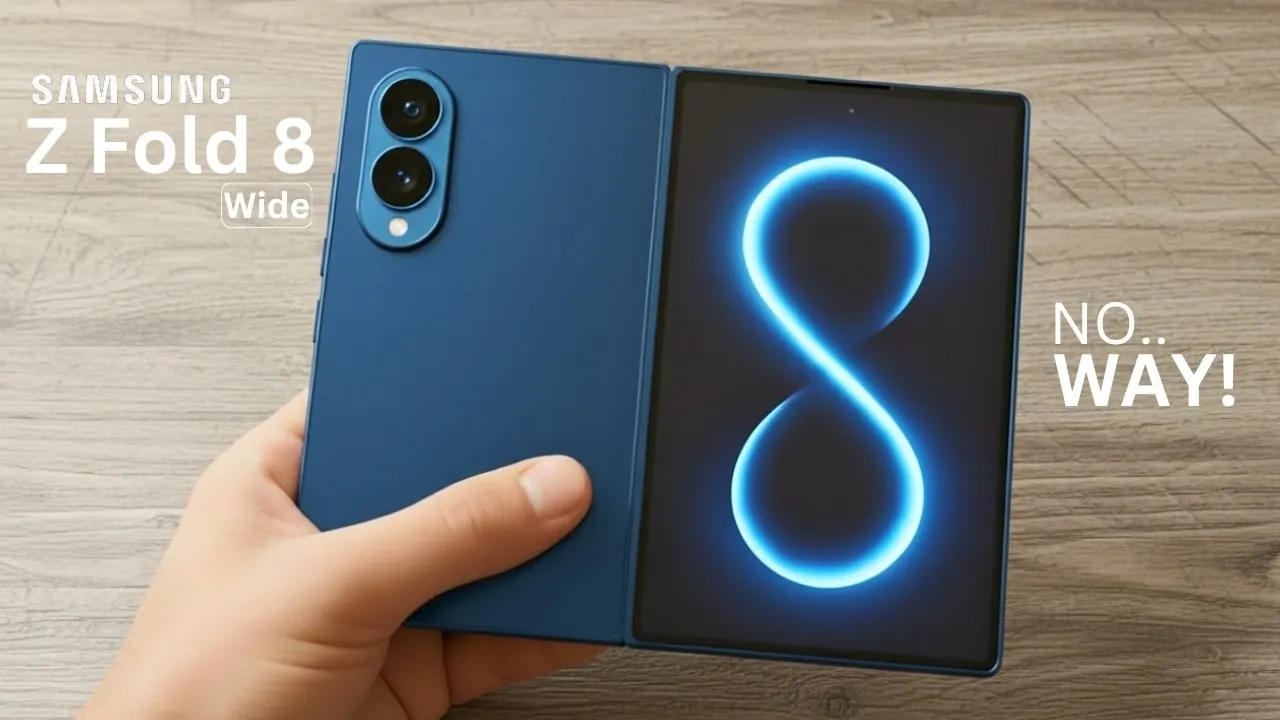 The Samsung Galaxy Z Fold 8 Wide Is Shorter, Wider, and Exactly What We Wanted